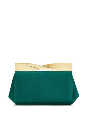 Aquazzura mini twist clutch bag - Green