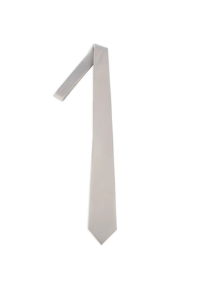 Corneliani pointed-tip tie - Grey