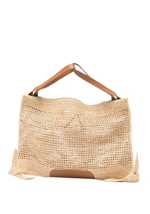 Hereu Cador woven tie tote bag - Neutrals