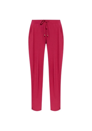 Hanro drawstring-waist track pants - Pink