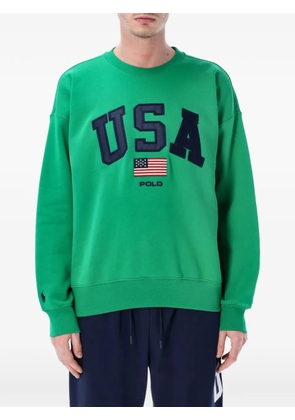 Polo Ralph Lauren flag sweatshirt - Green