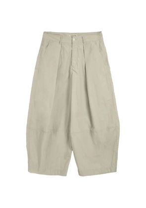 YMC Deadbeat pleated trousers - Neutrals