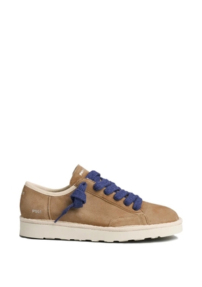 PANCHIC P001 lace-up suede sneakers - Brown
