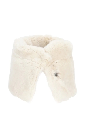 Antipast faux-fur muffler - Neutrals