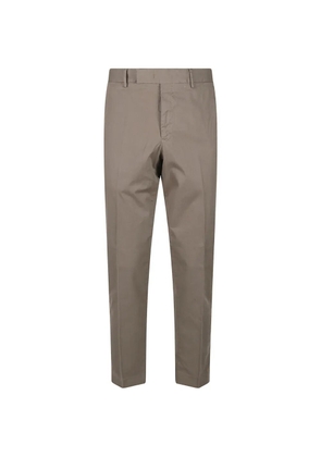 PT Torino belt-loops trousers - Brown