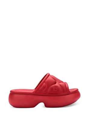 Melissa Free puff platform slides - Red