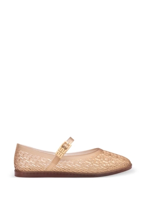 Melissa Harper buckle-strap ballet flats - Neutrals