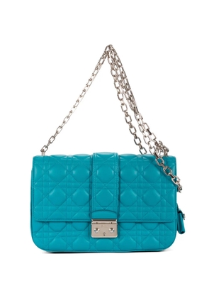Christian Dior Pre-Owned Miss Dior quilted chain shoulder bag - Blue