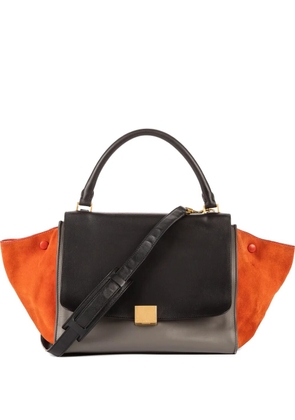 Celine Pre-Owned medium Trapeze leather handbag - Grey