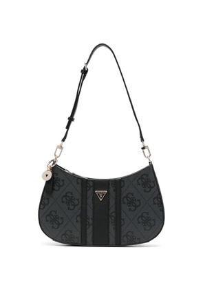 GUESS USA Noelle patterned charm shoulder bag - Grey