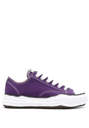 Maison MIHARA YASUHIRO Peterson Original logo-patch sneakers - Purple