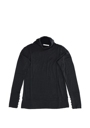 Antipast buttoned knitted top - Black