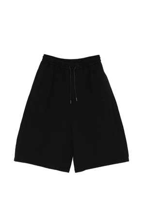Juun.J logo-embroidered drawstring shorts - Blue