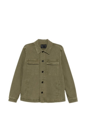 DONDUP long-sleeve pocket shirt - Green