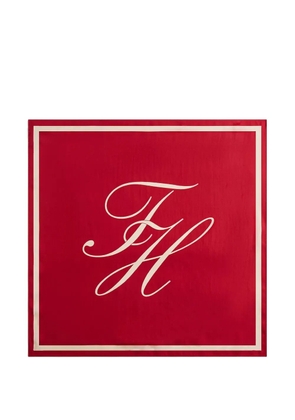 Tommy Hilfiger printed scarf - Red