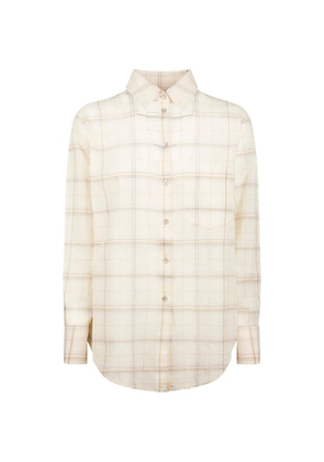 Forte Forte checked shirt - Neutrals