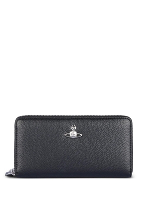 Vivienne Westwood orb zip wallet - Blue