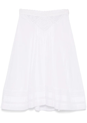 MARANT ÉTOILE Garliana midi skirt - White