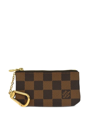 Louis Vuitton Pre-Owned 2001 Damier key purse - Brown