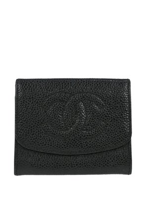 CHANEL Pre-Owned 1992 coin purse wallet - Black