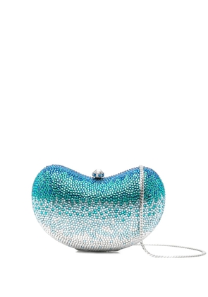San Blas embellished clutch bag - Blue