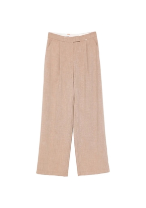 LIU JO pleated-front trousers - Neutrals