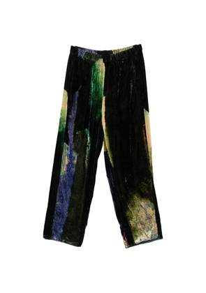 YAVI patterned trousers - Black