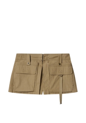 ISABEL MARANT Barta cargo flared barta shorts - Neutrals