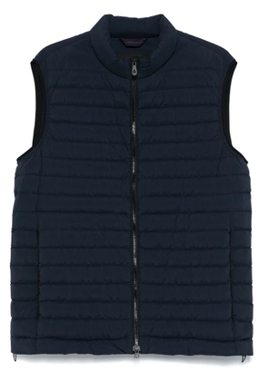 Peuterey logo-patch gilet - Blue