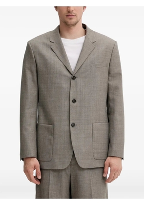Filippa K side-pocket buttoned blazer - Brown
