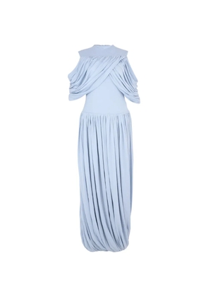 CHATS BY C.DAM Ethel draped maxi dress - Blue