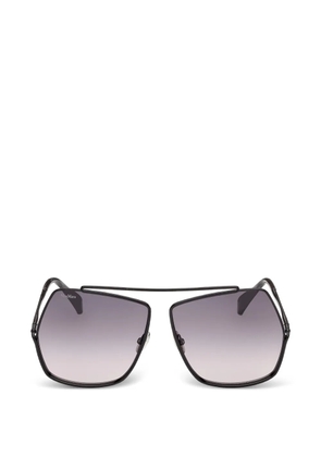 Max Mara Eyewear geometric-frame sunglasses - Black