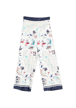 P.A.R.O.S.H. Scard map-print trousers - Neutrals