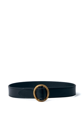 Saint Laurent buckle leather belt - Black