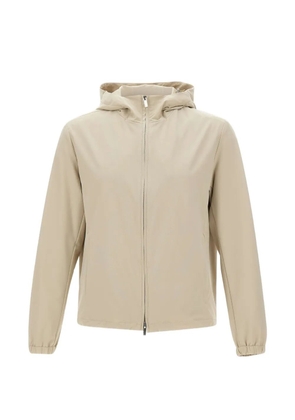 Paul & Shark drawstring-hood jacket - Neutrals