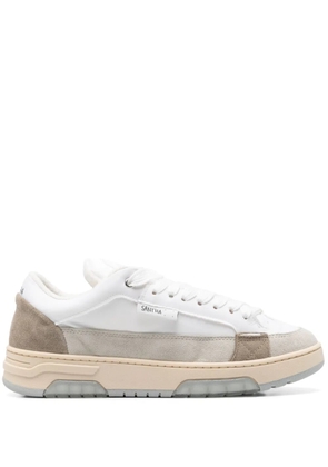 SANTHA colour-block sneakers - White