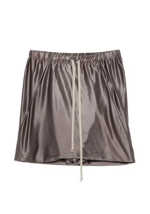 Rick Owens DRKSHDW drawstring-waistband shorts - Grey