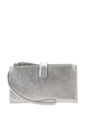 GIANNI CHIARINI Dollaro metallic wallet - Silver