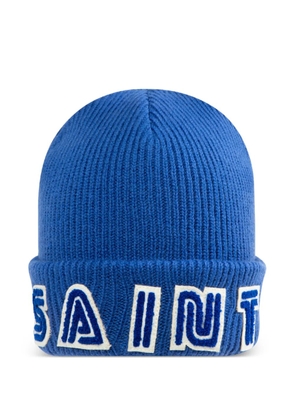 SAINT MXXXXXX ribbed-knit beanie hat - Blue