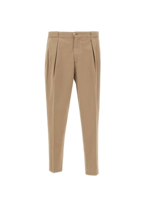 Briglia 1949 Portobello pleated-front trousers - Neutrals