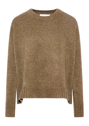 Yves Salomon cashmere crew-neck sweater - Green