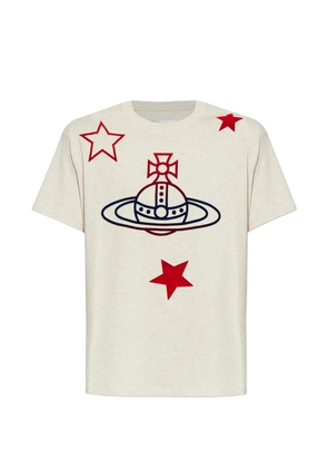Vivienne Westwood Orb-detail T-shirt - Neutrals