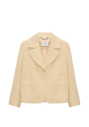 Dorothee Schumacher pocket single-breasted jacket - Yellow