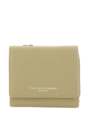 GIANNI CHIARINI grained-leather wallet - Green