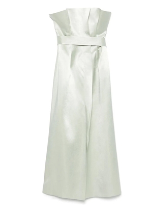 Philosophy Di Lorenzo Serafini satined gown - Green