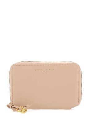 GIANNI CHIARINI zipped leather wallet - Neutrals