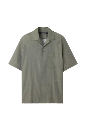 Jacquemus chest-pocket short-sleeve shirt - Green