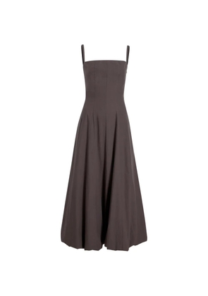 Proenza Schouler White Label Ella square-neck dress - Brown