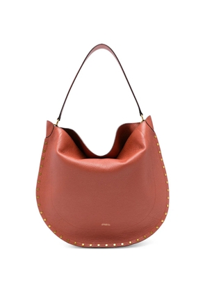 ISABEL MARANT grained-leather shoulder bag - Red