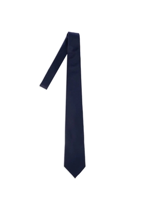 Corneliani textured tie - Blue